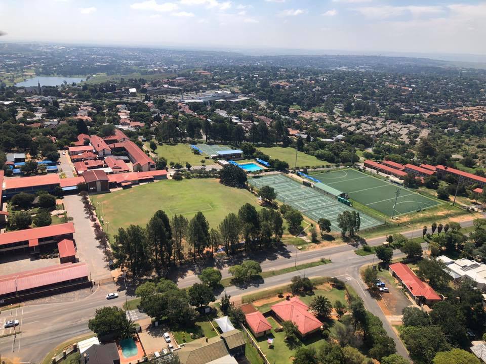 Krugersdorp High School Aerial View